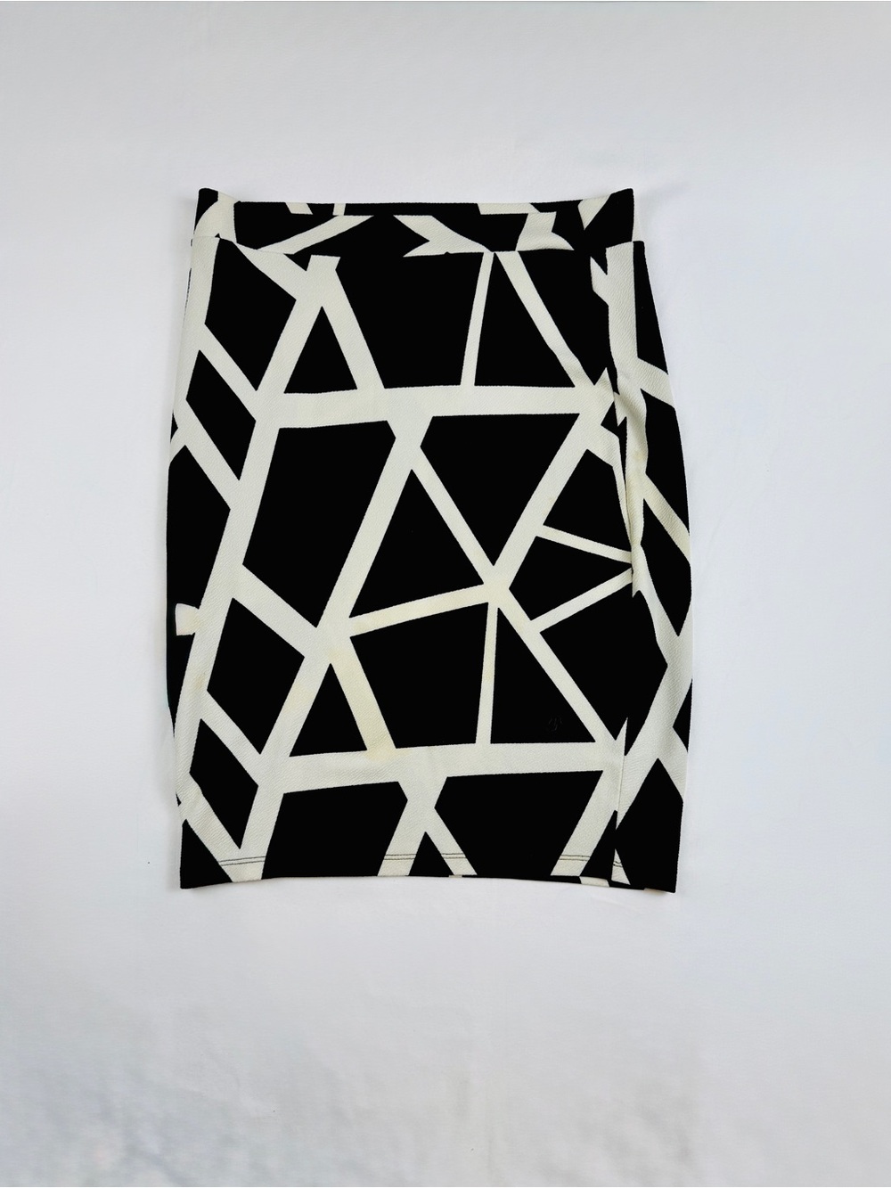 Fashion to Figure (FTF) Black White Geometric Pencil Skirt Size 14/16